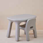 Load image into Gallery viewer, Odie Kids 3pc Table and Chair Set - Grey