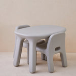 Load image into Gallery viewer, Odie Kids 3pc Table and Chair Set - Grey