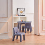Load image into Gallery viewer, Odie Kids 3pc Table and Chair Set - Blue Sprinkle