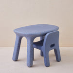 Load image into Gallery viewer, Odie Kids 3pc Table and Chair Set - Blue Sprinkle
