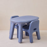 Load image into Gallery viewer, Odie Kids 3pc Table and Chair Set - Blue Sprinkle