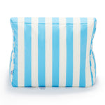 Load image into Gallery viewer, Laid Back Light Blue + White Outdoor Beanbag