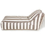 Load image into Gallery viewer, Laid Back Taupe + White Outdoor Beanbag