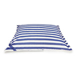 Load image into Gallery viewer, Lazy Days Blue + White Stripe Floating Beanbag
