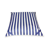 Load image into Gallery viewer, Lazy Days Blue + White Stripe Floating Beanbag