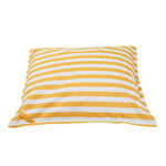 Load image into Gallery viewer, Lazy Days Yellow + White Stripe Floating Beanbag