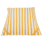 Load image into Gallery viewer, Lazy Days Yellow + White Stripe Floating Beanbag