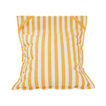 Load image into Gallery viewer, Lazy Days Yellow + White Stripe Floating Beanbag