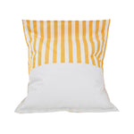 Load image into Gallery viewer, Lazy Days Yellow + White Stripe Floating Beanbag