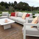 Load image into Gallery viewer, Liberty 4pc Lounge Setting - Cream