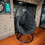 Load image into Gallery viewer, Kakadu Pod Chair - Black/Black