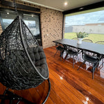 Load image into Gallery viewer, Kakadu Pod Chair - Black/Black