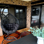 Load image into Gallery viewer, Kakadu Pod Chair - Black/Black