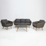 Load image into Gallery viewer, Mira 4pc Lounge Setting