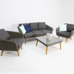 Load image into Gallery viewer, Mira 4pc Lounge Setting