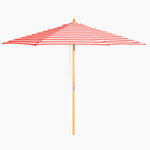 Load image into Gallery viewer, Billy Fresh 3m Bamboo Monte Carlo Umbrella - Red