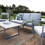 Load image into Gallery viewer, Octavia 4pc Lounge - Silver
