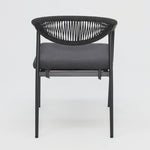 Load image into Gallery viewer, Octavia Aluminium Stacking Chair - Grey