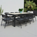 Load image into Gallery viewer, Octavia 11pc Extendable Dining Setting - Grey