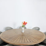 Load image into Gallery viewer, Oscar Portland 9pc Dining Setting - Grey