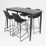 Load image into Gallery viewer, Palma 5pc Bar Setting - Black