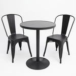 Load image into Gallery viewer, Paris 3pc Dining Setting - Black