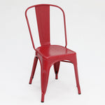 Load image into Gallery viewer, Paris Tolix Chair 4pc - Red