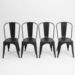 Load image into Gallery viewer, Paris Tolix Chair 4pc - Black