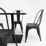 Load image into Gallery viewer, Paris Cannes 5pc Dining Setting - Black