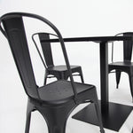 Load image into Gallery viewer, Paris Cannes 5pc Dining Setting - Black