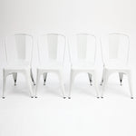Load image into Gallery viewer, Paris Tolix Chair 4pc - White