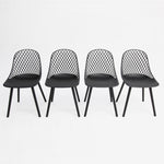 Load image into Gallery viewer, Persia Dining Chair 4pc - Black