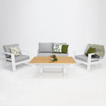 Load image into Gallery viewer, Hayman Holste 211 Teak Lounge Setting - White