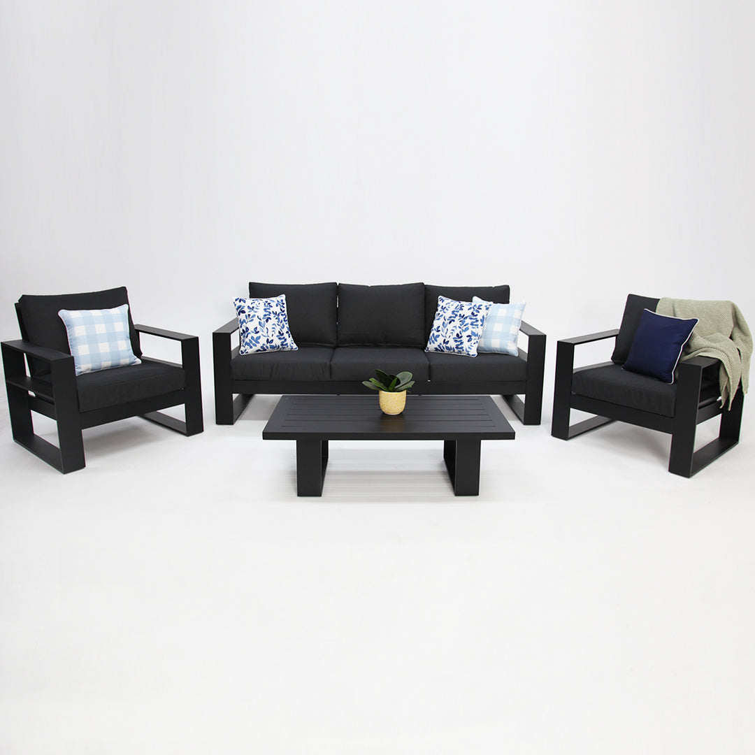 Hayman 311CT Lounge Setting - Black