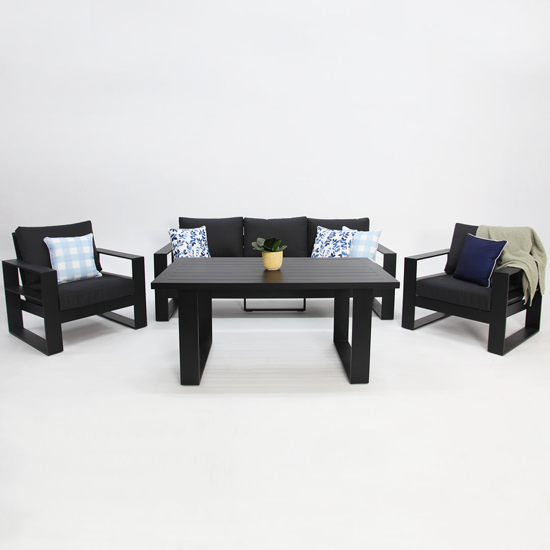 Hayman 311LD Lounge Setting - Black
