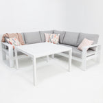 Load image into Gallery viewer, Hayman Corner Lounge Setting - White