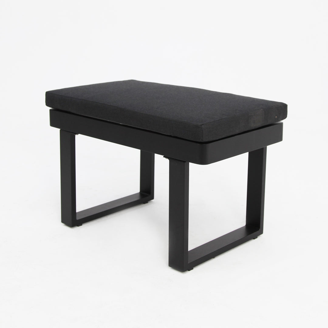 Hayman Black Footstool set of 2