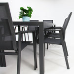 Load image into Gallery viewer, Queensville 11pc Deluxe Dining Setting - Gunmetal
