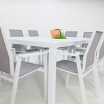 Load image into Gallery viewer, Queensville 11pc Deluxe Dining Setting - White