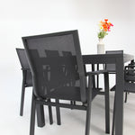 Load image into Gallery viewer, Queensville 9pc Deluxe Dining Setting - Gunmetal