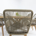 Load image into Gallery viewer, Ravenne Albenga 9pc Dining Setting - Taupe