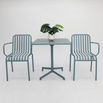 Load image into Gallery viewer, Regent 3pc Cafe Dining Setting - Blue