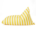 Load image into Gallery viewer, Relax Sack Beanbag - Yellow and White Stripe