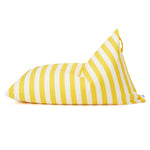 Load image into Gallery viewer, Relax Sack Beanbag - Yellow and White Stripe