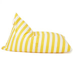 Load image into Gallery viewer, Relax Sack Beanbag - Yellow and White Stripe