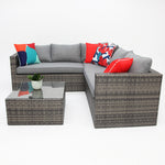 Load image into Gallery viewer, Remi Corner Sofa Set - Grey
