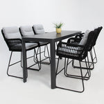 Load image into Gallery viewer, Remix Eva 7pc Bar setting - Black