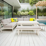 Load image into Gallery viewer, Sallsey Corner Lounge Setting - Cream