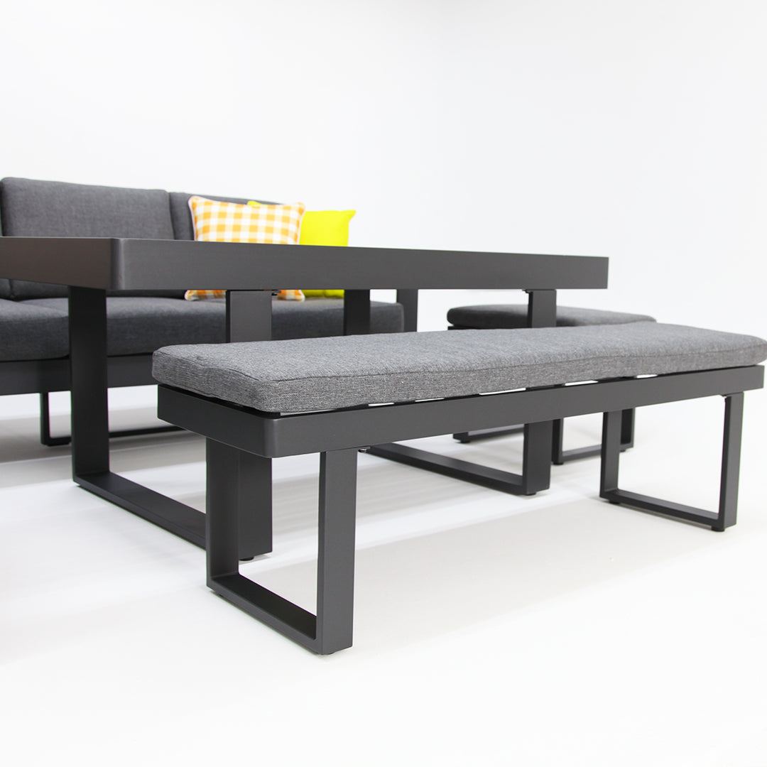 Sallsey Corner Lounge Setting - Storm