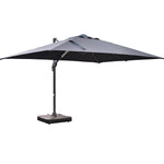 Load image into Gallery viewer, Santa Fe 3x4m Cantilever Umbrella with Water Base - Dark Grey